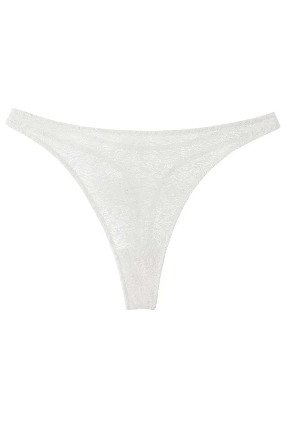 Acacia Thong Off White