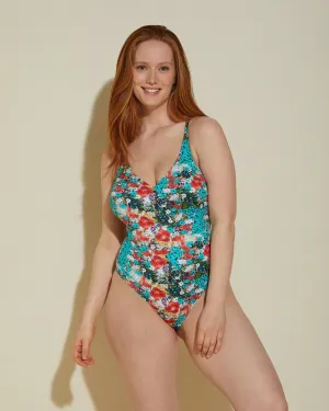 Costume Intero Con Laccetti Curvy