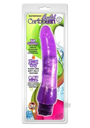 Crystal Caribbean Jelly Vibe #1 Waterproof - 10 Function Purple