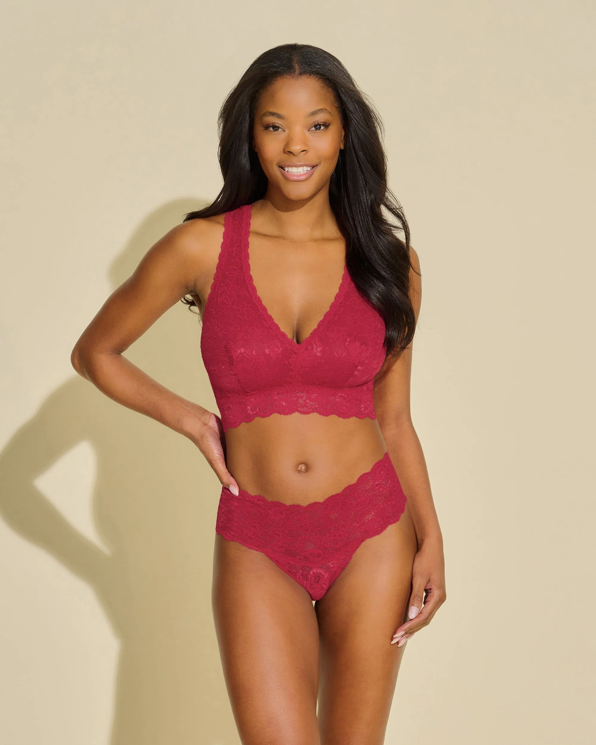 Curvy Racie Racerback-Bralette