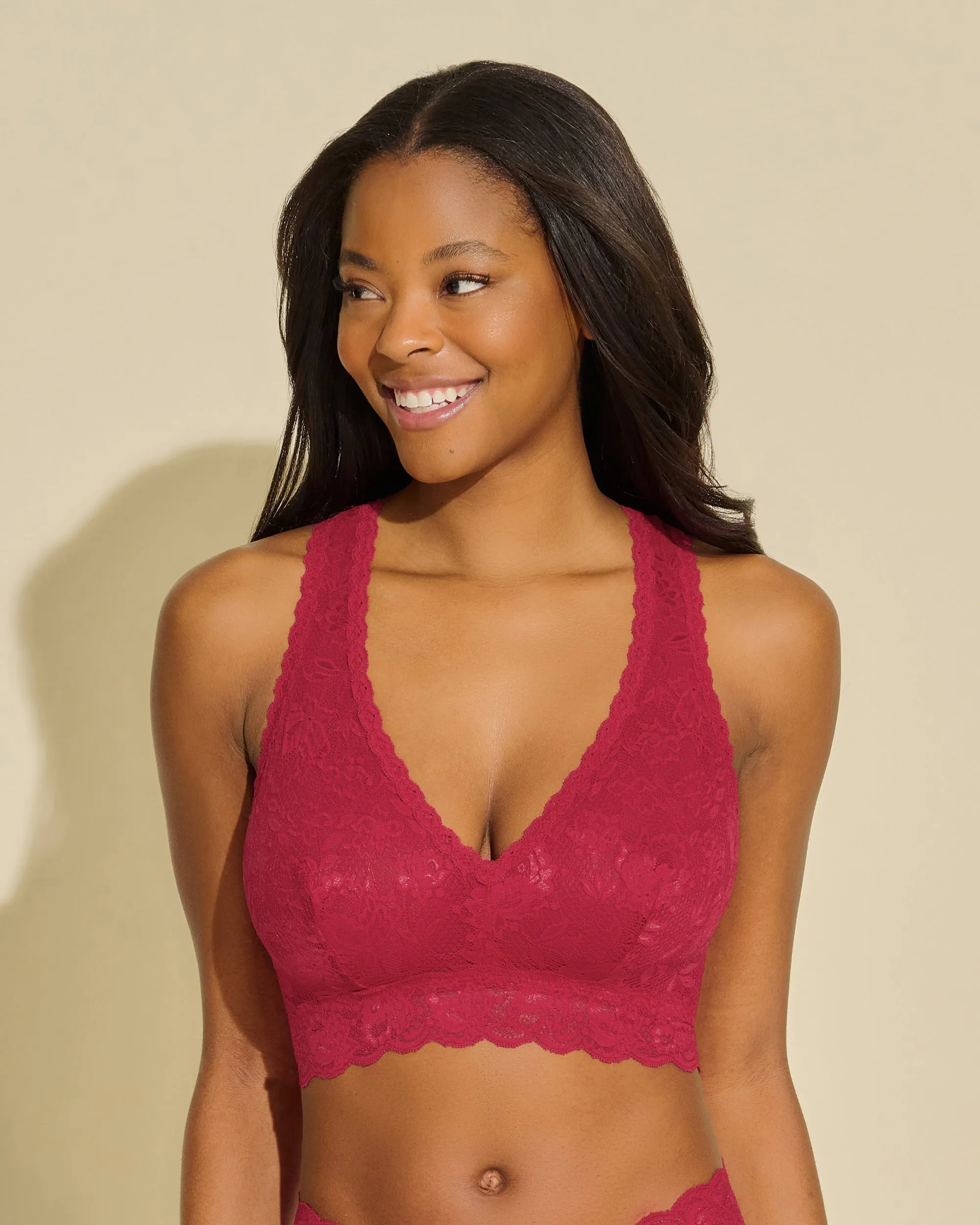 Curvy Racie Racerback-Bralette