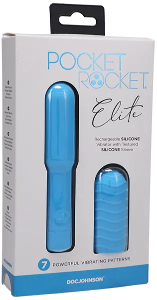 Elite - Rechargeable With Removable Sleeve (Sky Blue)