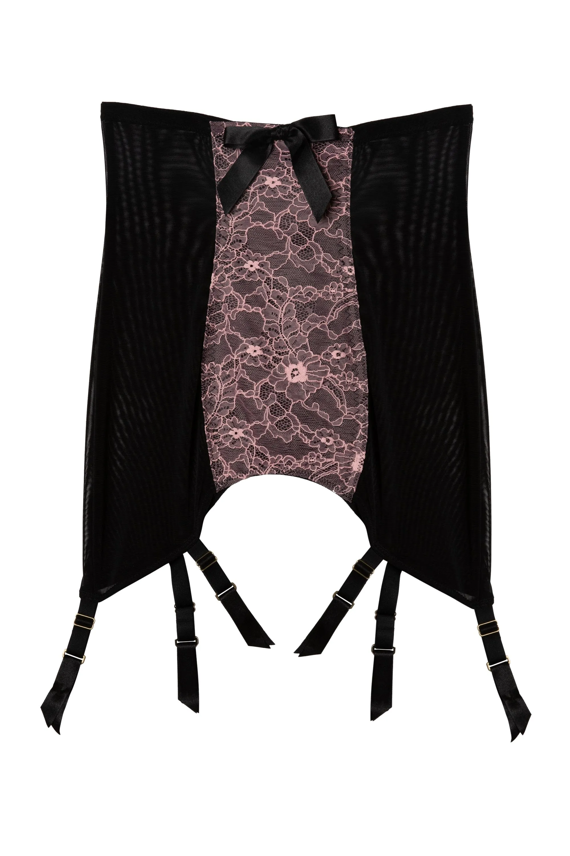 Elsie Pink Lace Girdle