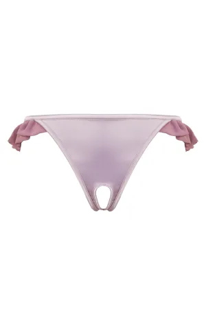 Lana Heather Chiffon Frill Ouvert Brief