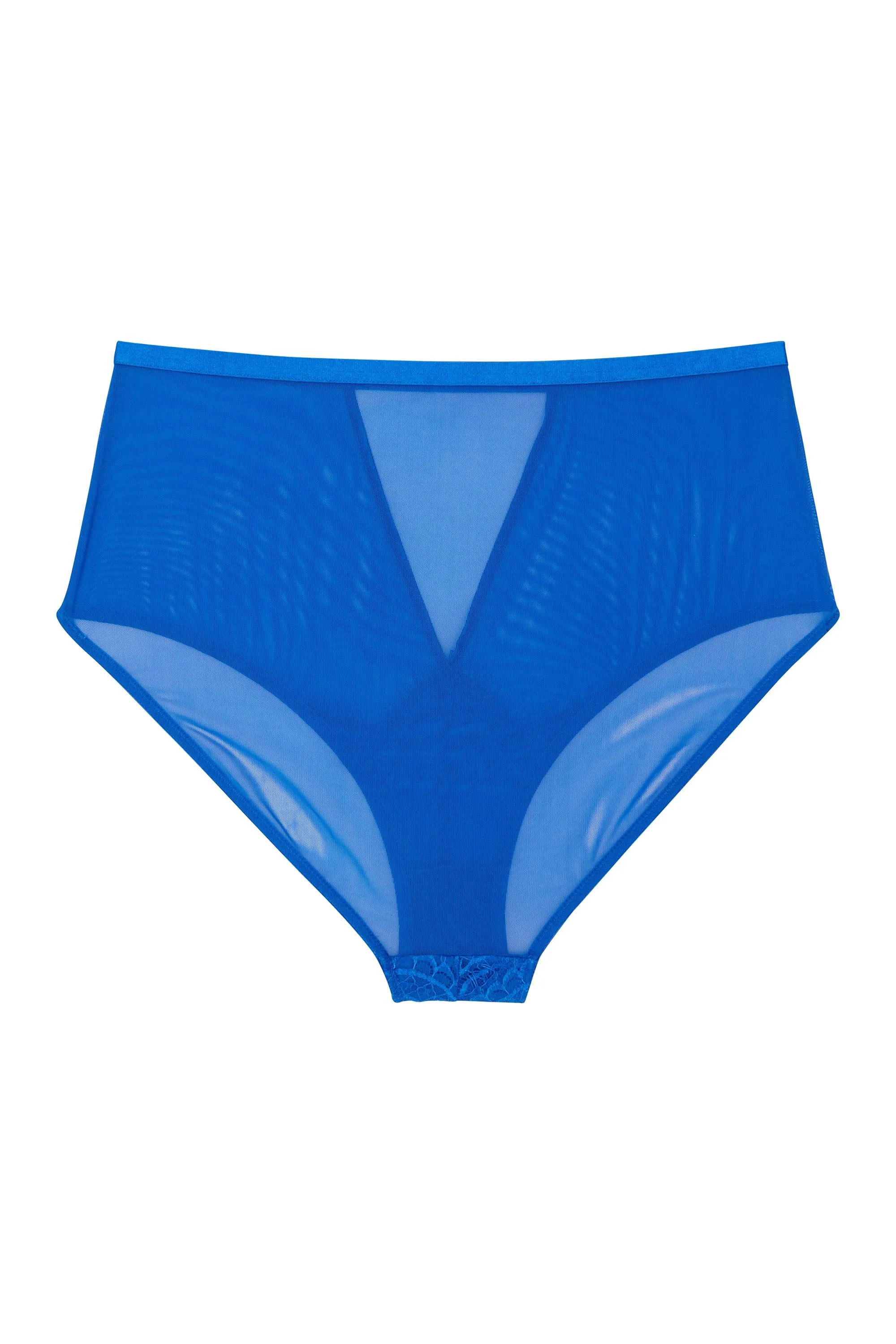 Lyla Strappy Cobalt High Waist Knicker