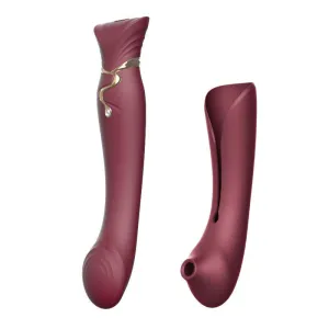 Queen Set Wine Red