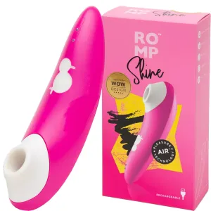 Romp Shine Air Pulse Clitoral Stimulator USB Rechargeable Vibrator