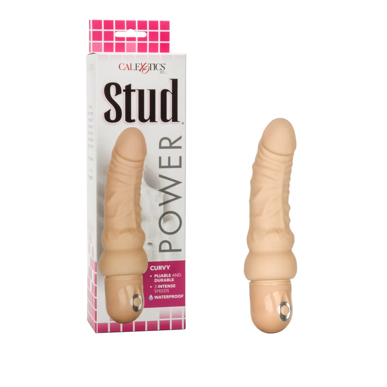 Waterproof Power Stud Curvy Ivory