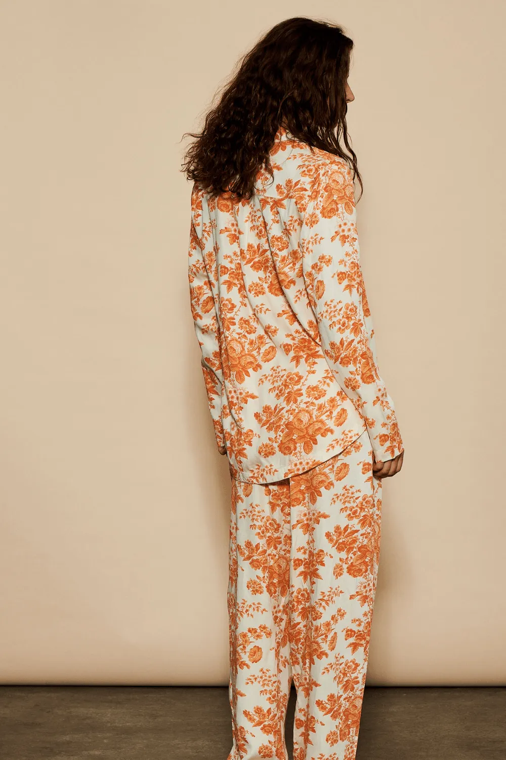 Wilda Pyjama Pants Orange